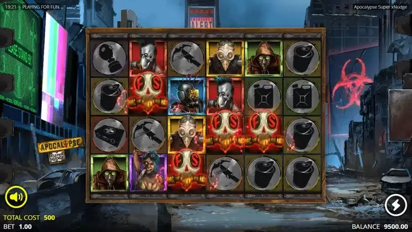 Apocalypse Super xNudge slot screenshot 2