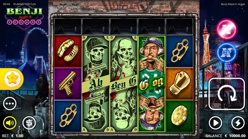 Benji Killed In Vegas slot screenshot 1
