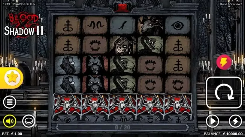 Blood & Shadow 2 slot screenshot 1