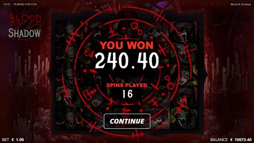Blood & Shadow slot screenshot 6