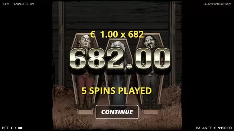 Bounty Hunters slot screenshot 6