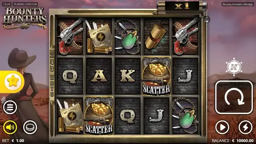 Bounty Hunters slot screenshot 1