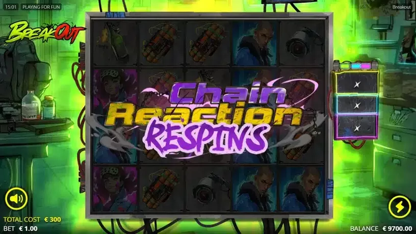 Breakout slot screenshot 4