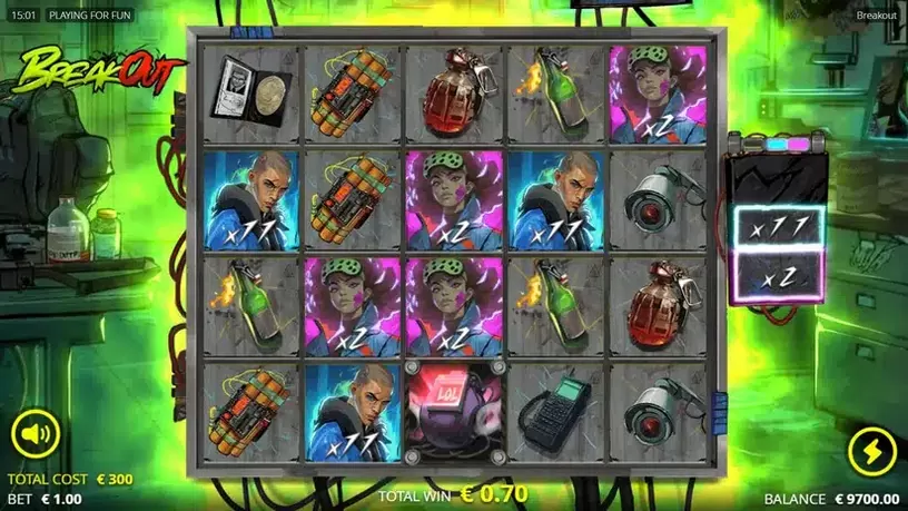 Breakout slot screenshot 3
