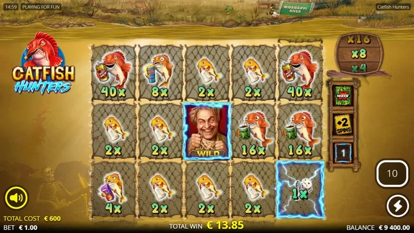 Catfish Hunters slot screenshot 5