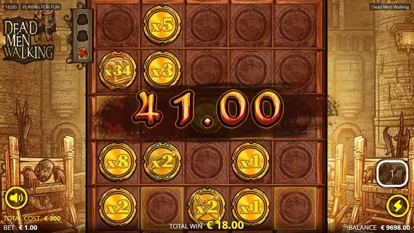 Dead Men Walking slot screenshot 5