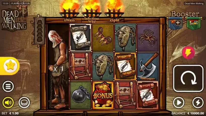 Dead Men Walking slot screenshot 1