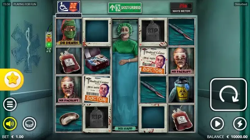 Disturbed slot screenshot 1