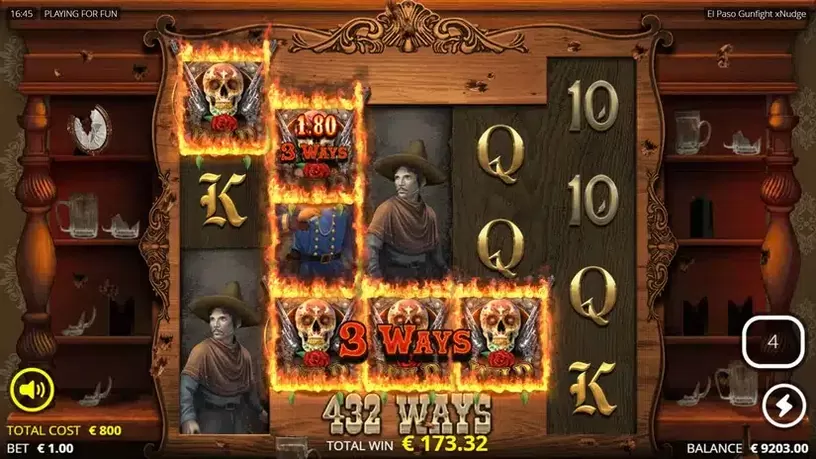 El Paso Gunfight xNudge slot screenshot 5