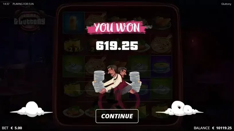 Gluttony slot screenshot 6