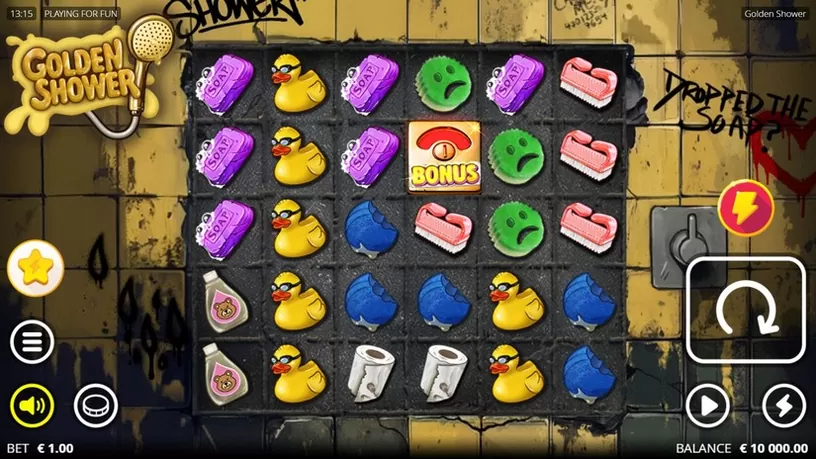 Golden Shower slot screenshot 1