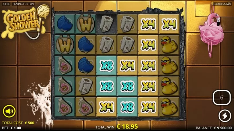 Golden Shower slot screenshot 5