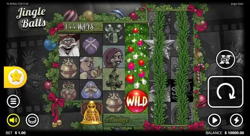 Jingle Balls slot screenshot 1