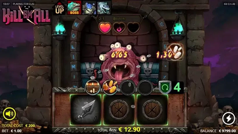 Kill Em All slot screenshot 7