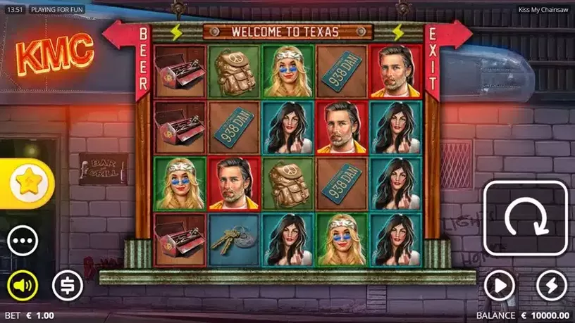Kiss My Chainsaw slot screenshot 1
