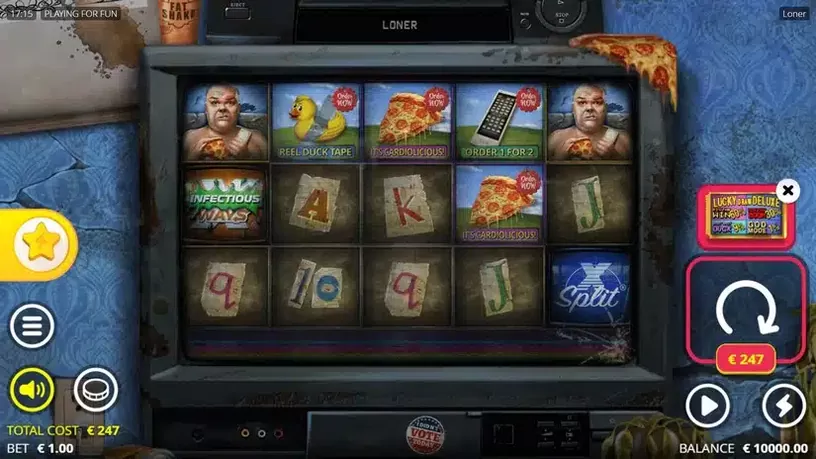 Loner slot screenshot 1