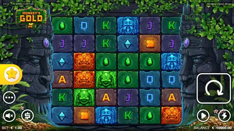 Monkey’s Gold xPays slot screenshot 1