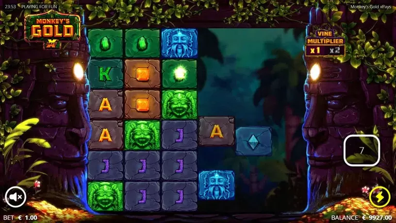 Monkey’s Gold xPays slot screenshot 3
