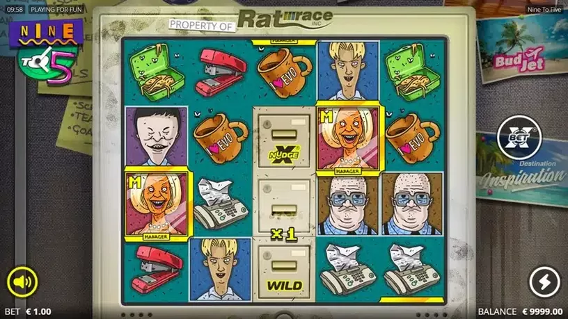 Nine To Five slot screenshot 1