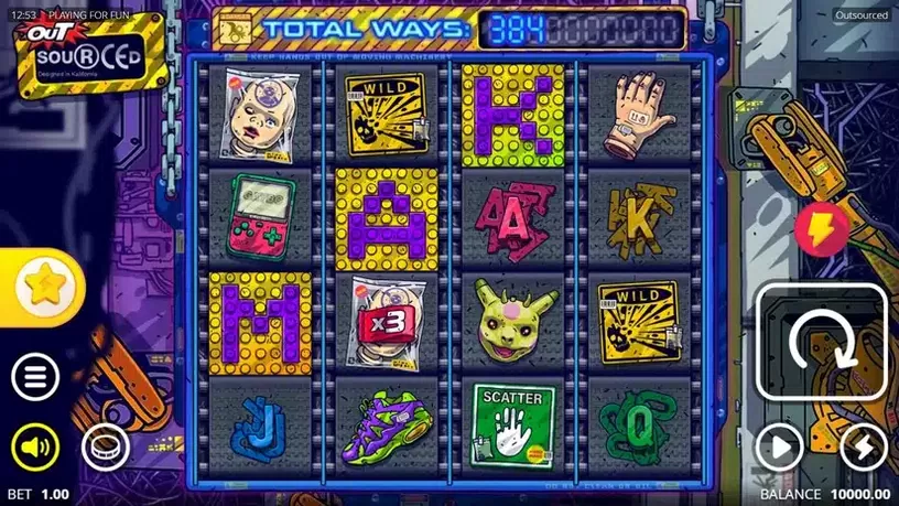 Outsourced slot screenshot 1