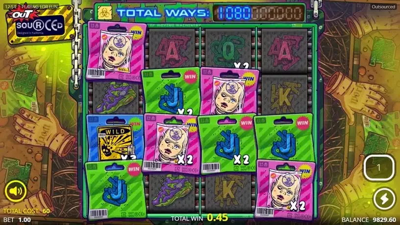 Outsourced slot screenshot 7