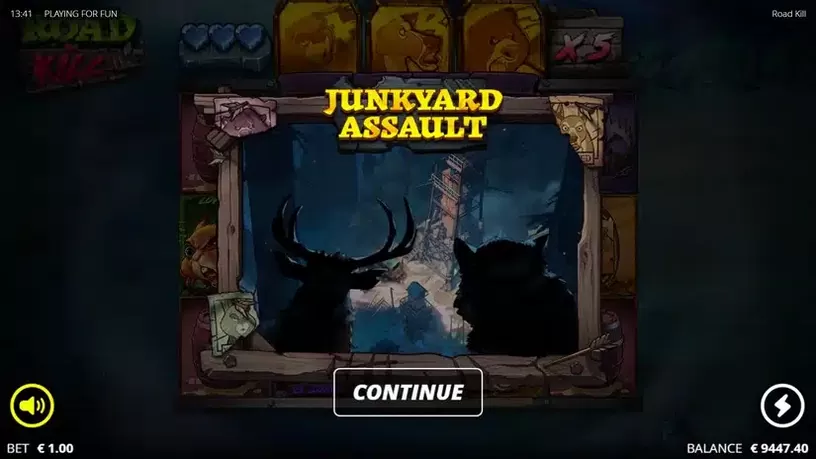 Roadkill slot screenshot 5