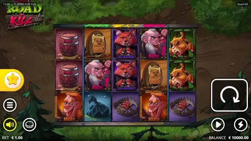 Roadkill slot screenshot 1