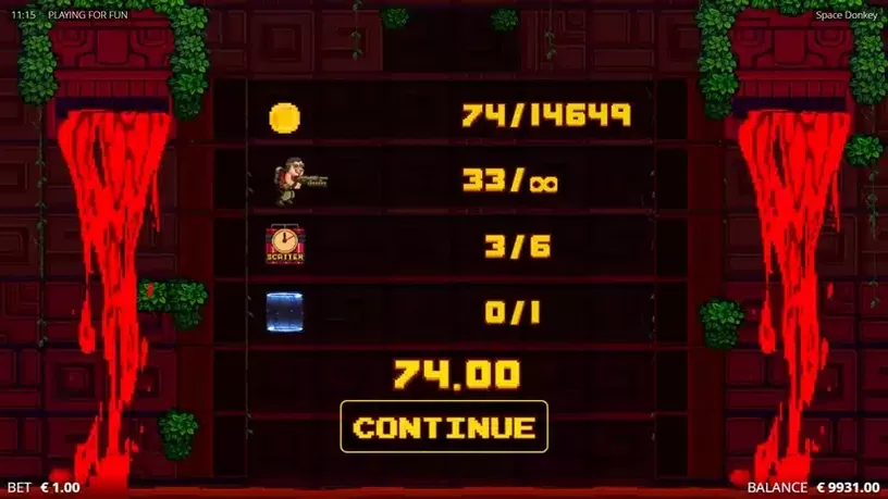 Space Donkey slot screenshot 5