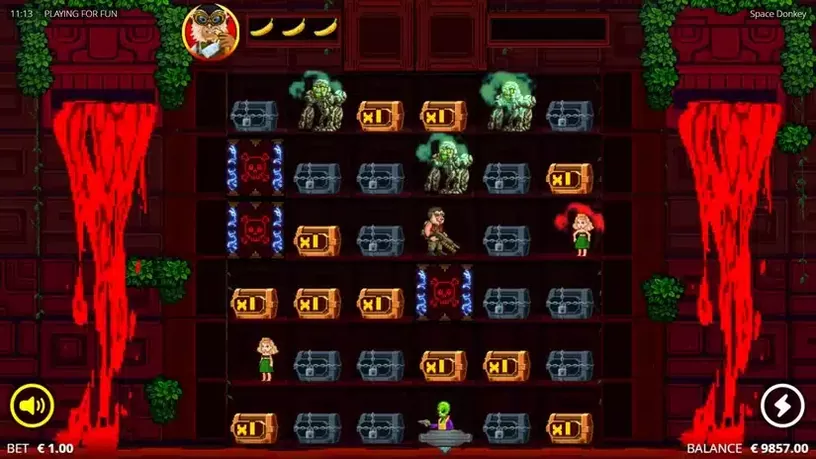 Space Donkey slot screenshot 3