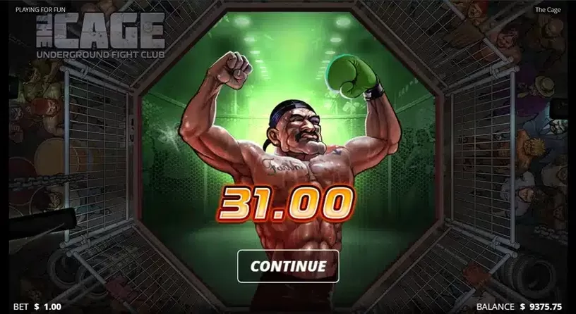 The Cage slot screenshot 7