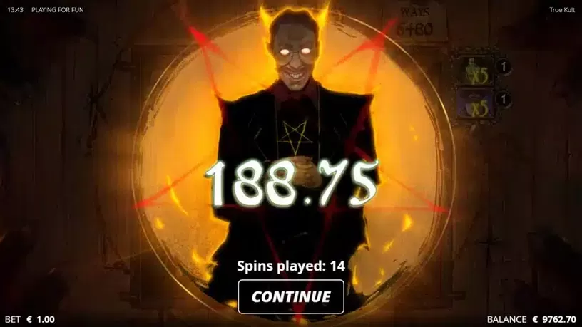 True Kult slot screenshot 8