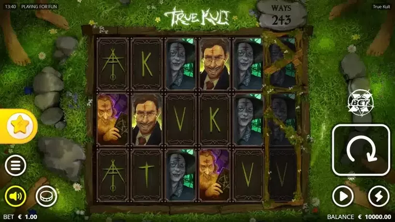 True Kult slot screenshot 1