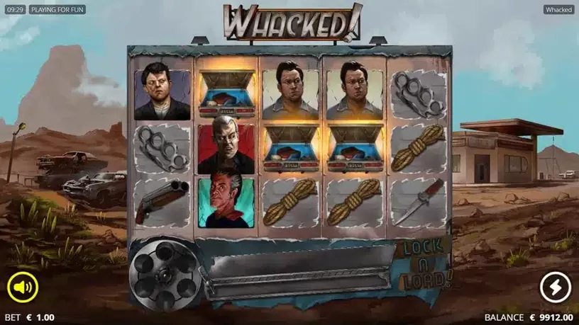 Whacked! slot screenshot 2