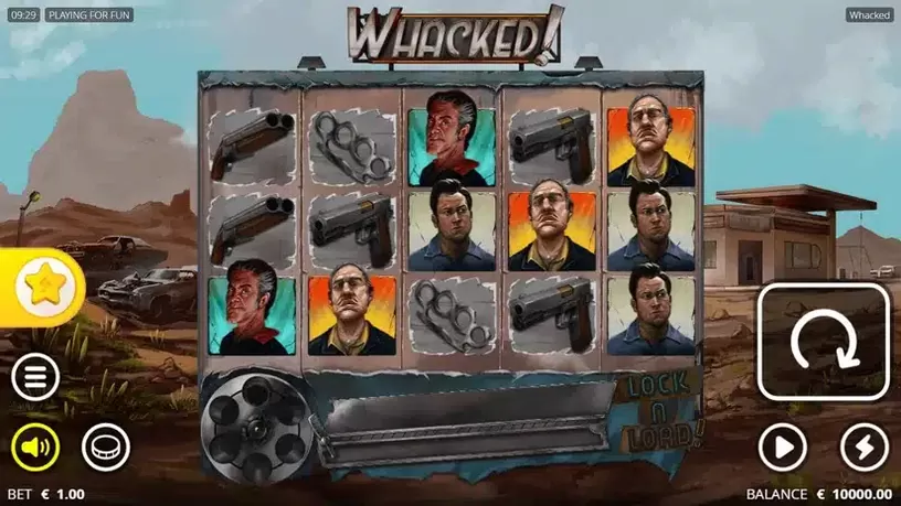 Whacked! slot screenshot 1