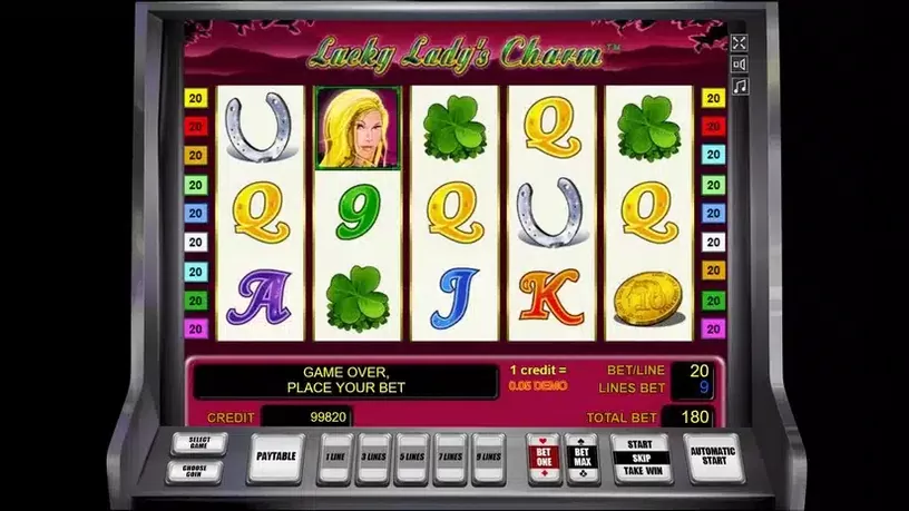 Lucky Lady’s Charm slot screenshot 1