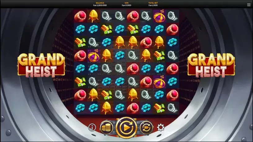 Grand Heist slot screenshot 1