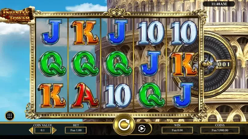 Infinity Tower slot screenshot 1