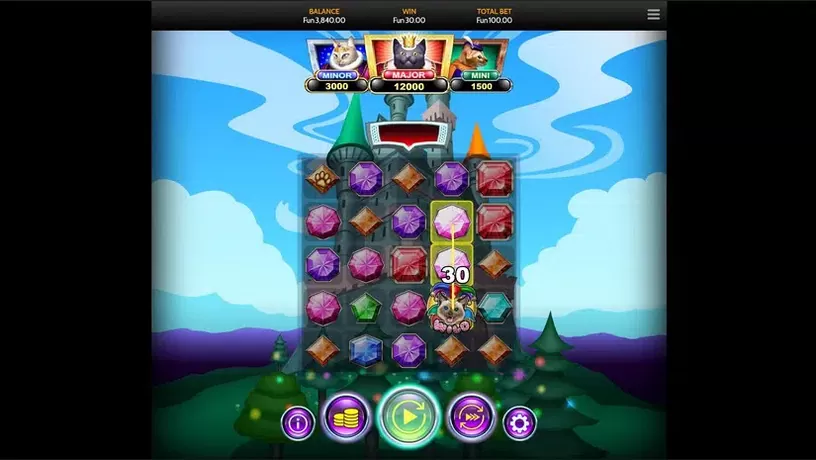 Jewelry Cats slot screenshot 2