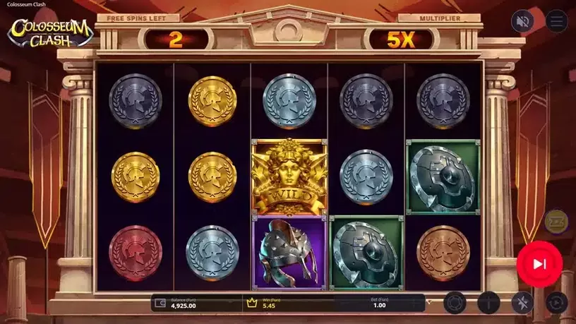 Colosseum Clash slot screenshot 6