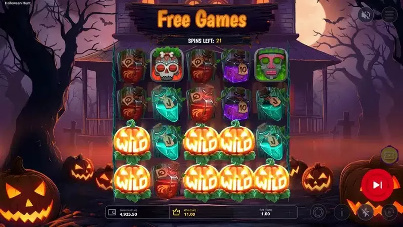 Halloween Hunt slot screenshot 4