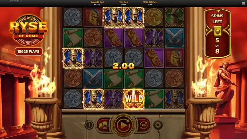 Ryse of Rome slot screenshot 4