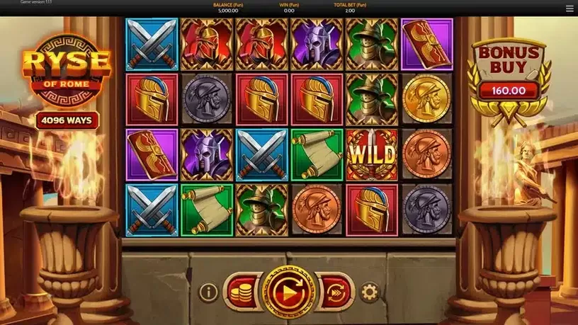 Ryse of Rome slot screenshot 1