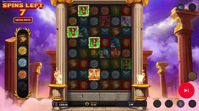 Ryse of the Mighty slot screenshot 6