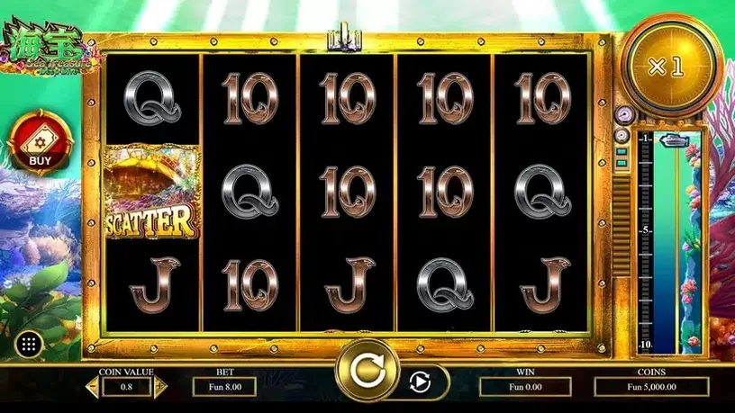 Sea Treasure Deep Dive slot screenshot 1