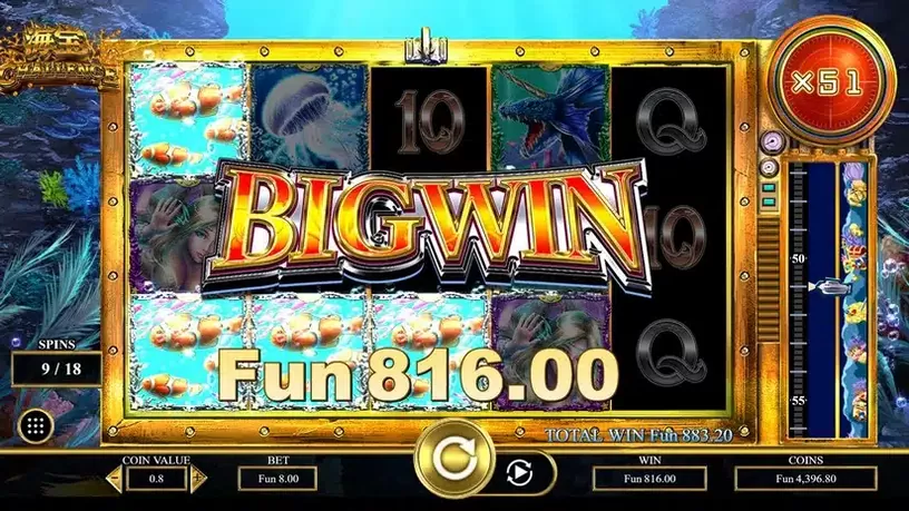 Sea Treasure Deep Dive slot screenshot 6