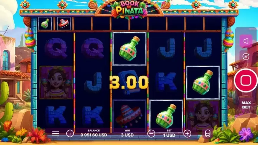 Book of Piñata slot screenshot 3