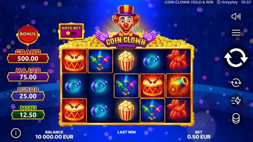 Coin Clown slot screenshot 1