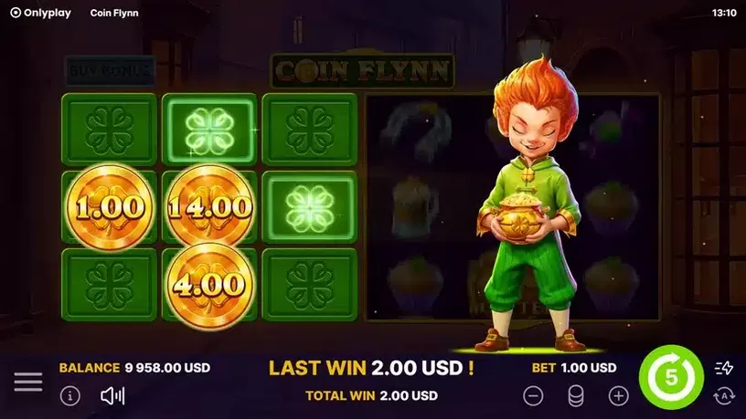 Coin Flynn slot screenshot 4
