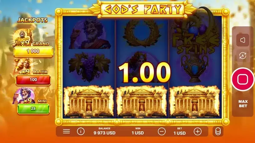 God’s Party slot screenshot 4