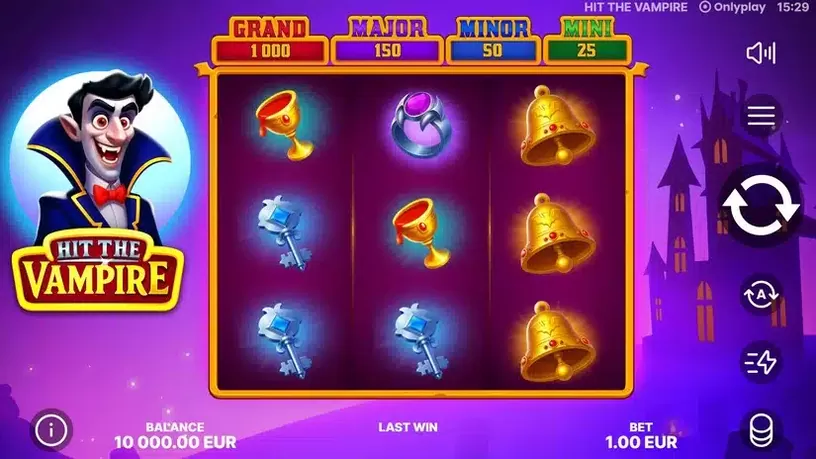 Hit the Vampire slot screenshot 1